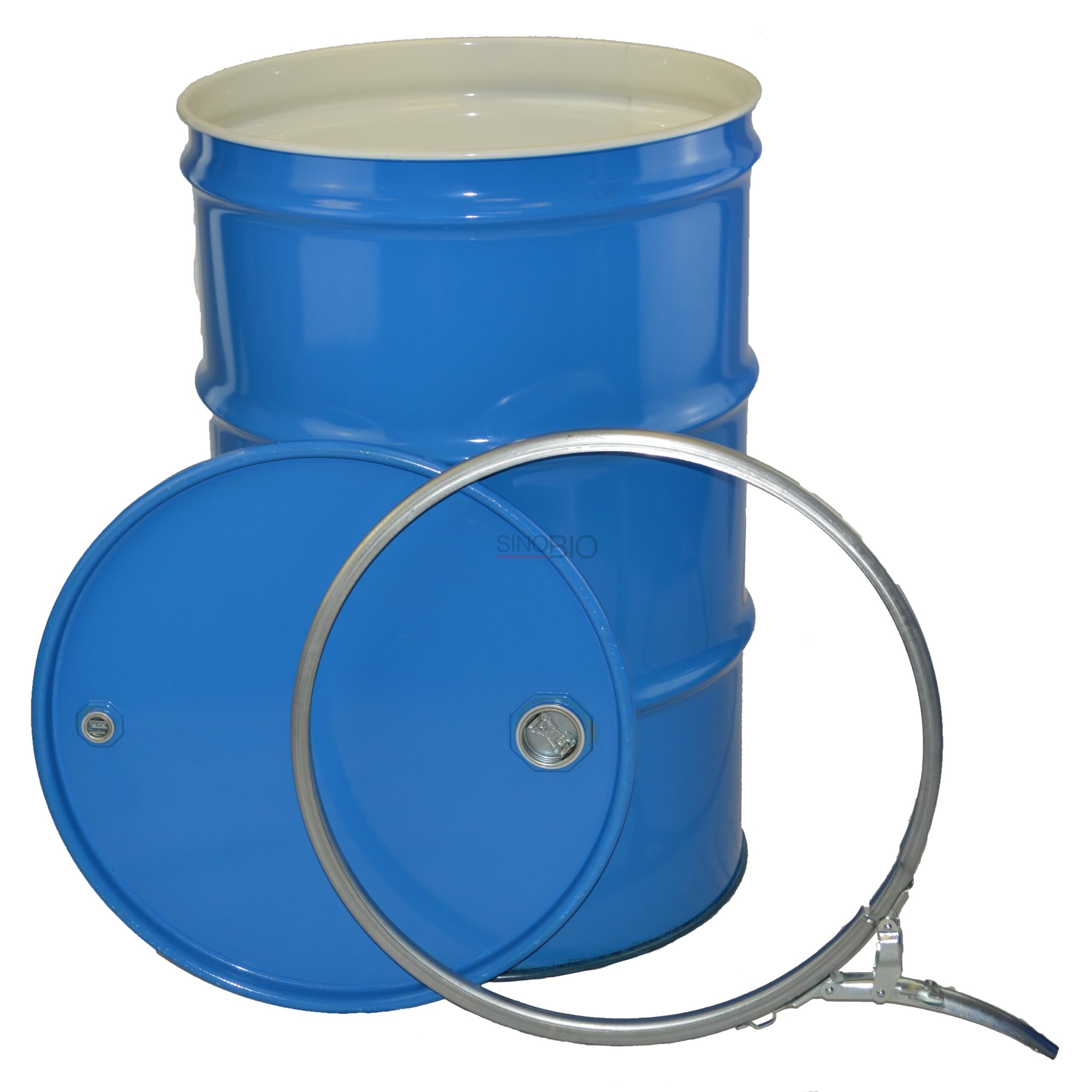 210kg iron drum chemical packaging, Dibutyl Fumarate industrial packaging drum (2) Dibutyl Fumarate DBF, reactive internal plasticizer, non-phthalate comonomer