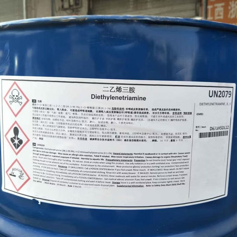 China Factory Supply Industrial Grade Solvent Diethylenetriamine DETA CAS 111-40-0