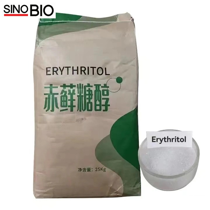 Organic Food Sweetener Erythritol Powder for Food and Beverage Industry Food Additives Erythritol CAS 149-32-6