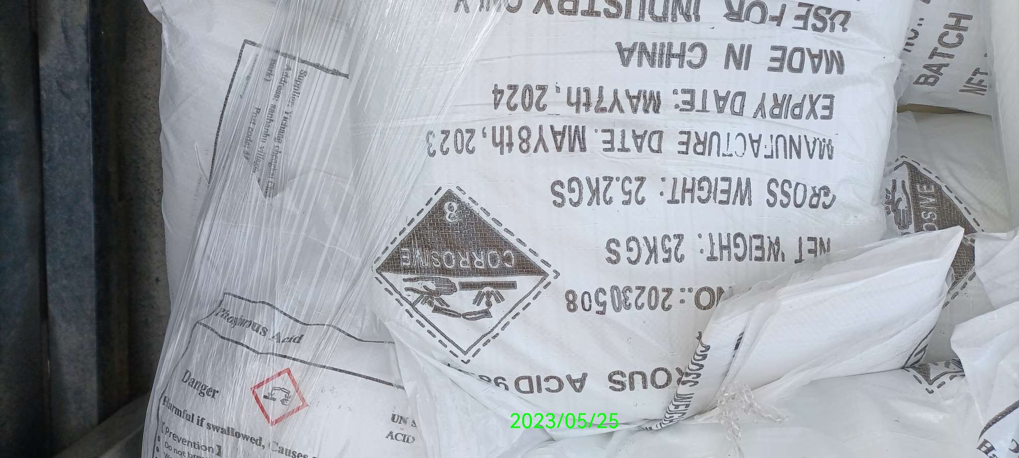 Industrial Chemical Phosphorous Acid H3PO3 98.0% 99.0% Crystal Powder CAS 13598-36-2