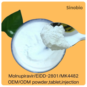 Factory Supply Molnupiravir Powder Eidd-2801/Mk4482 99% CAS 2492423-29-5