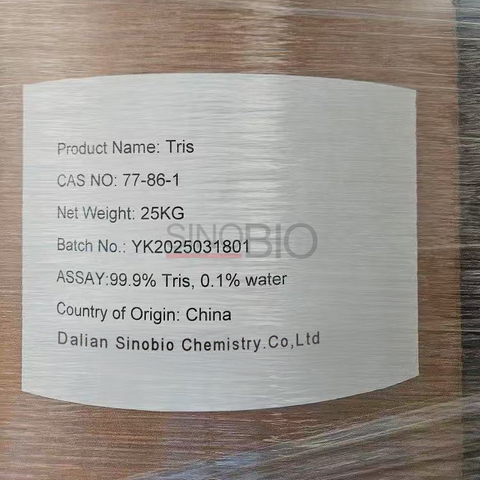 High Quality Tris (Hydroxymethyl) Aminomethan CAS 77-86-1 Tris C4h11no3