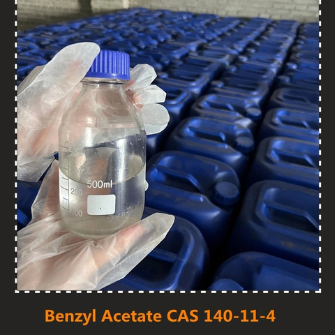 Factory Supply Organic Intermediate Chemicals Flavors Raw Materials Benzyl Acetate CAS 140-11-4