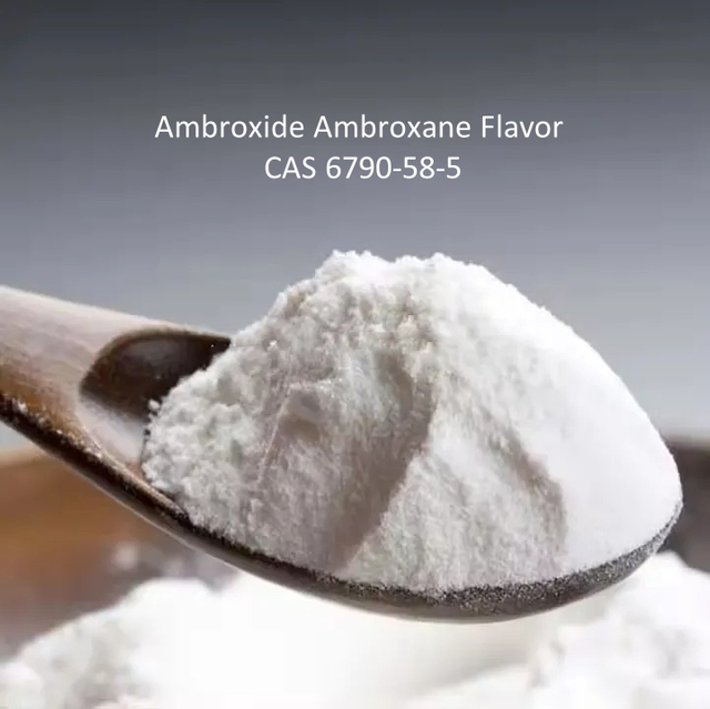 Supply High Purity 99% Natural Cosmetic Raw Material Sinobio Ambroxide Ambroxane for Flavor CAS 6790-58-5