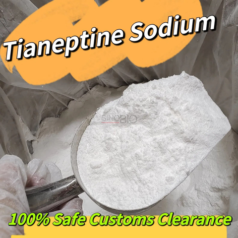 High Purity Supplement Anti-Anxiety Raw Powder Tianeptine Sodium 99% CAS 30123-17-2