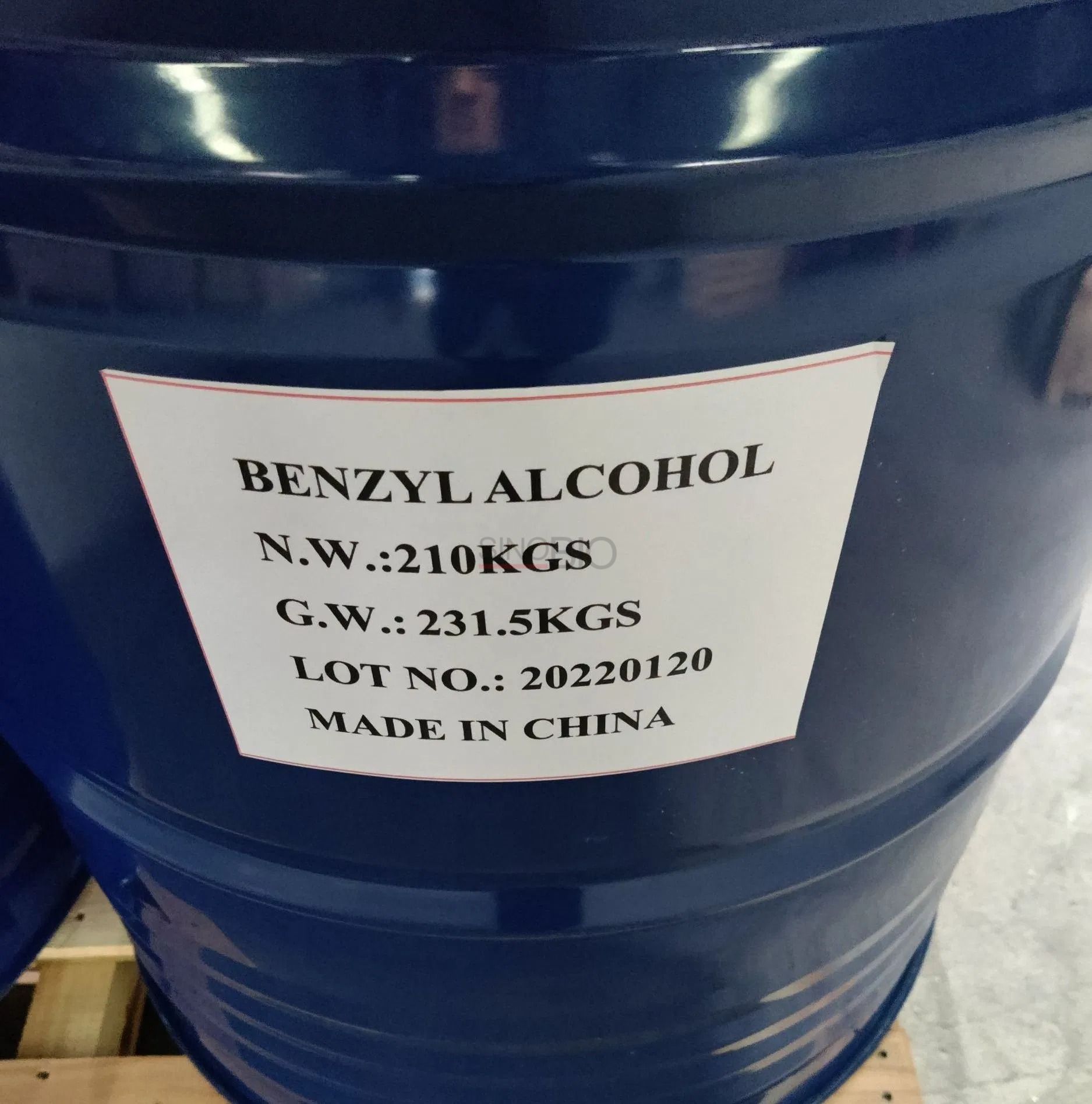 Factory Supply Organic Intermediate Benzyl Alcohol 99% CAS 100-51-6 Ethyl Perfume Additive with Best Price