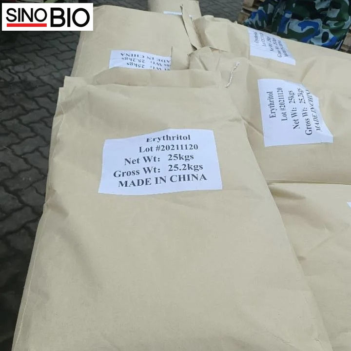 Organic Food Sweetener Erythritol Powder for Food and Beverage Industry Food Additives Erythritol CAS 149-32-6