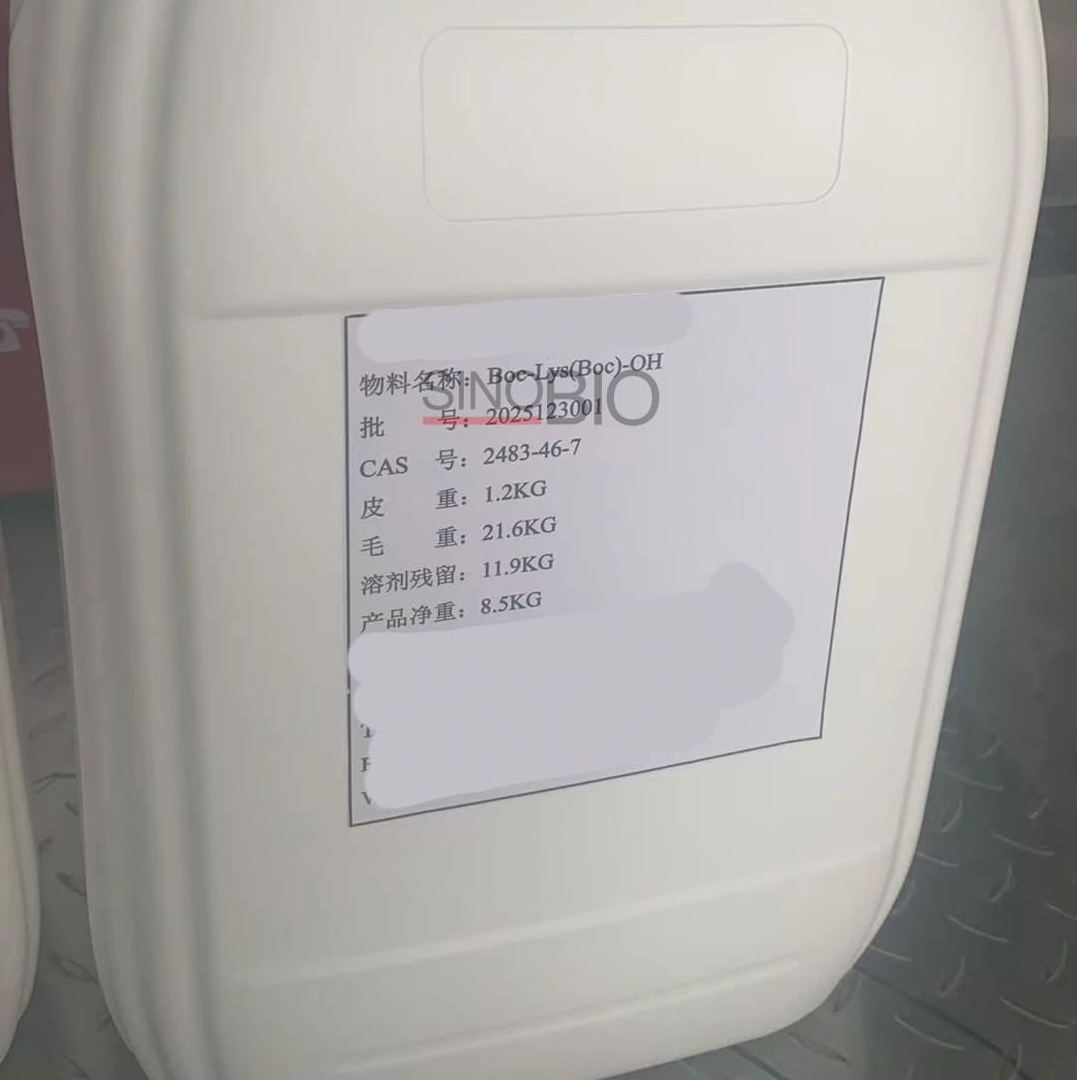 High Purity Boc-Lys(Boc)-OH 2483-46-7 Pharmaceutical Grade Peptide Building Block for Weight Loss Drugs